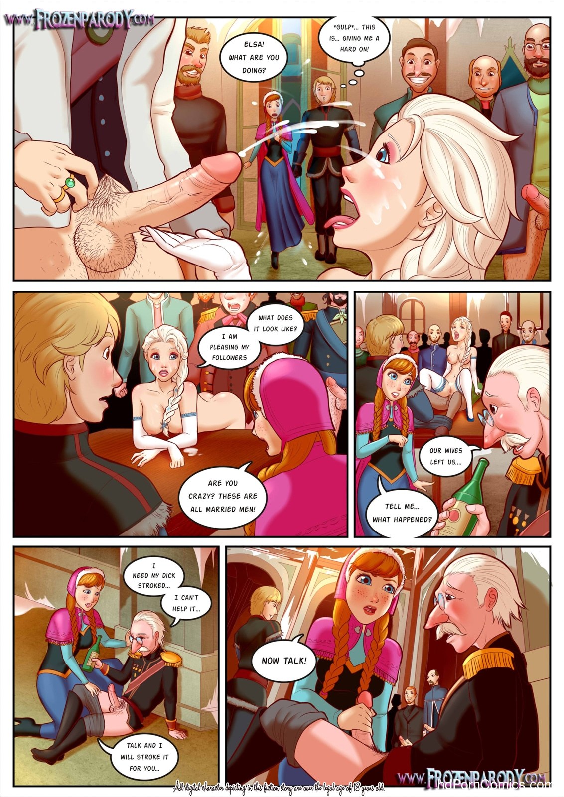 Frozen Parody 17 free sex comic